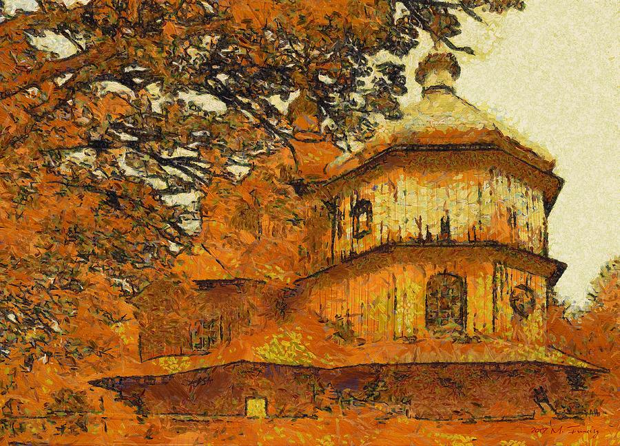 Old Greek Orthodox Church in Poland Painting by Maciek Froncisz