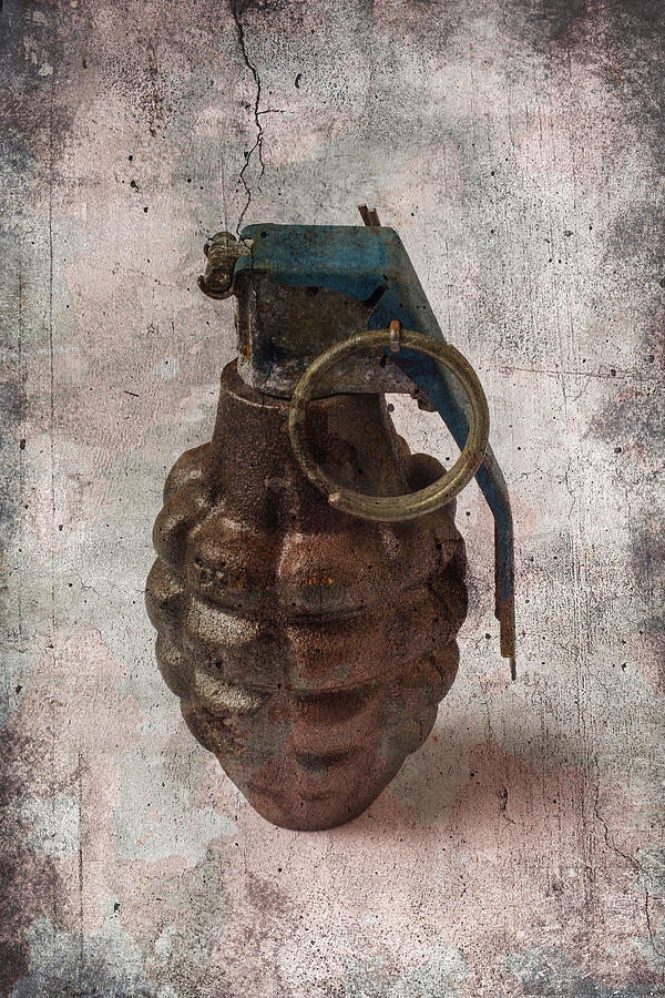 Old Grenade Photograph by Garry Gay