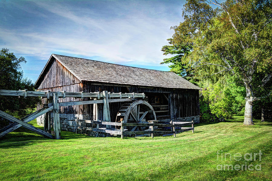 Old Grist Mill Photograph by Deborah Klubertanz