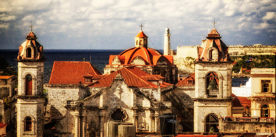 Old Havana Rooftops Photograph by Levin Rodriguez