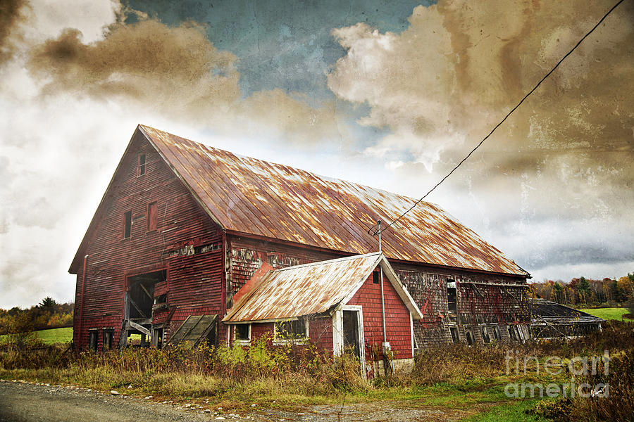 Old Hay Barn Photograph by Alana Ranney