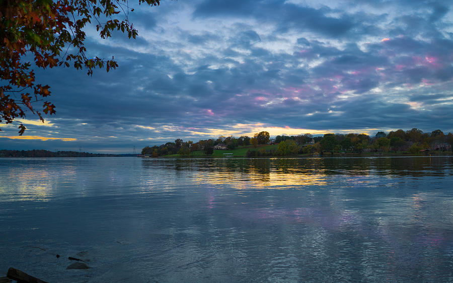 Old Hickory Lake Sunset Photograph by Paula Ponath