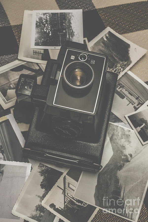 Vintage Photograph - Old history camera by Jorgo Photography