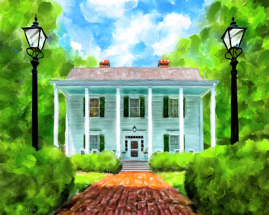 Old Homestead - Smith Plantation - Roswell Georgia Mixed Media by Mark Tisdale