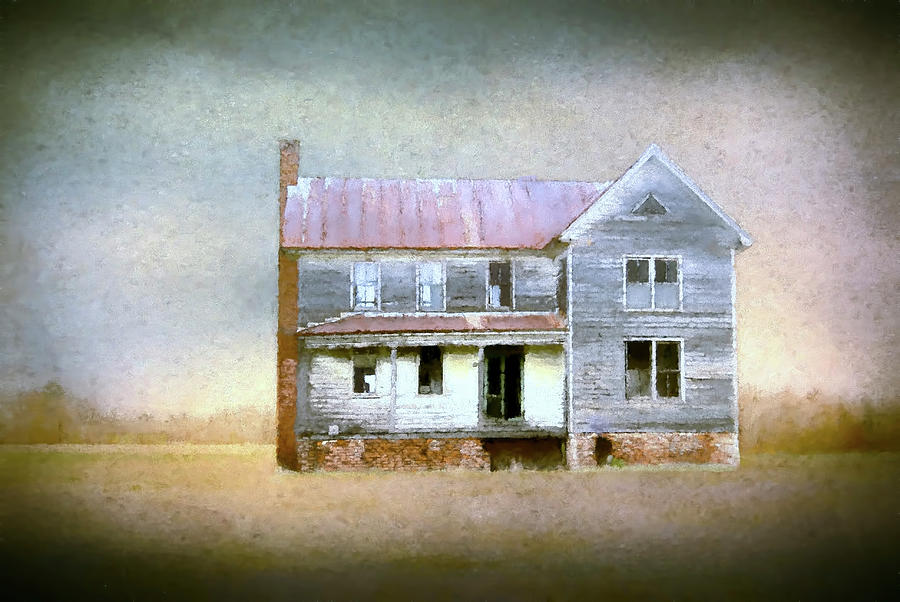 Old House 1a Digital Art by Terry Davis