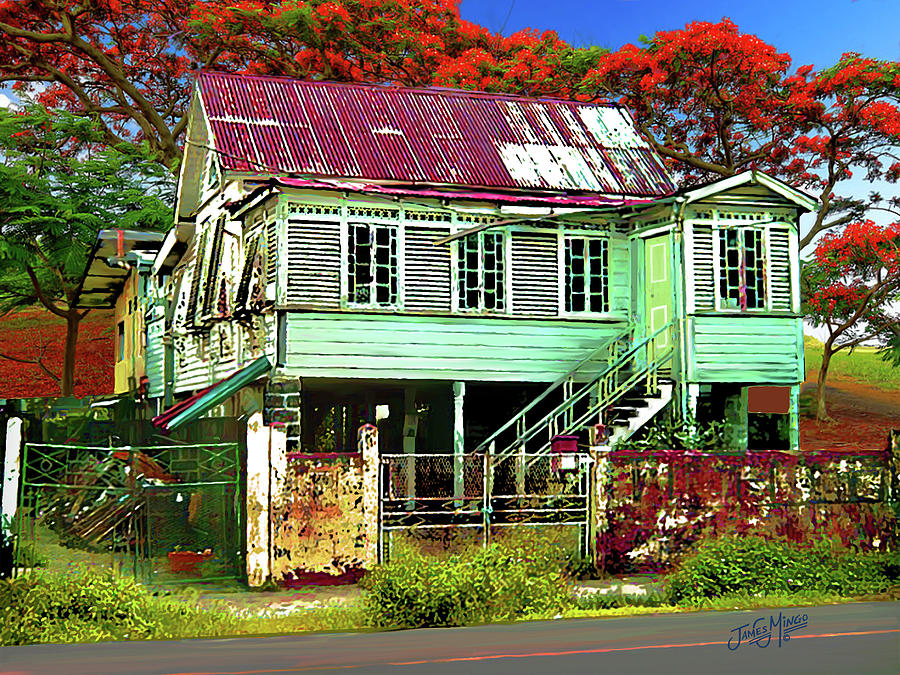 Old House Guyana 1b by James Mingo