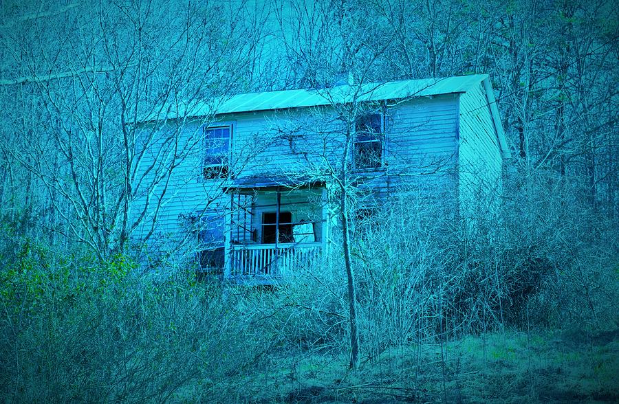 Old House in the Color of Night 2 Photograph by Mark Mitchell - Fine ...