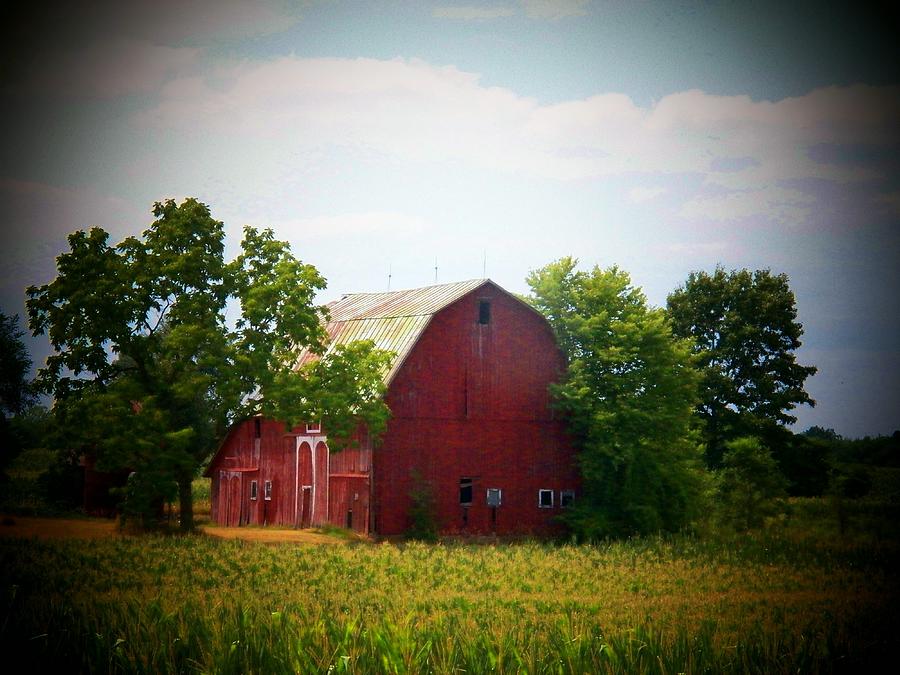Old Indiana Barn Photograph by Joyce Kimble Smith