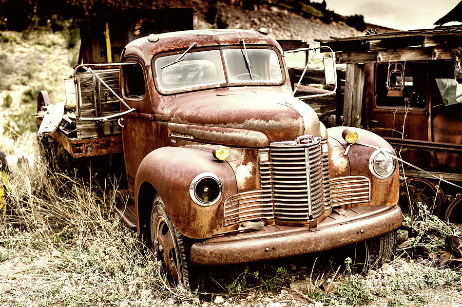 Old International Truck Photograph by M G Whittingham