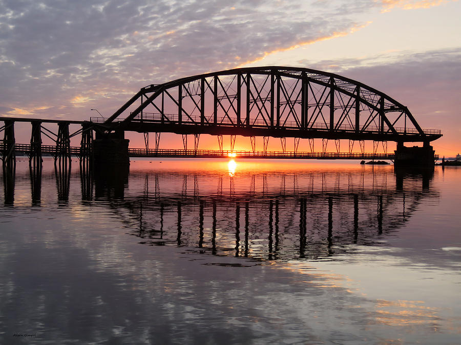 Old Interstate Bridge Photograph By Alison Gimpel 