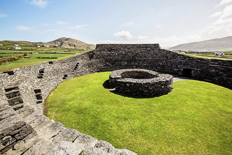 Old Irish Stone Fort Photograph by Scott Pellegrin