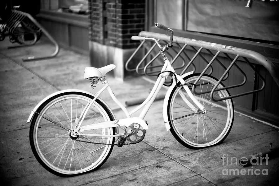 Bike Photograph - Old Is New In Savannah by John Rizzuto Bike Photograph - Old Is New In Savannah by John Rizzuto