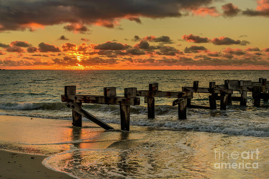 Old Jetty Photograph by Werner Padarin