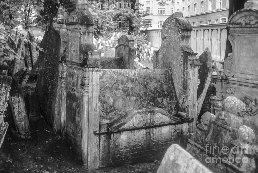 Old Jewish Gravesites 2 Photograph by Bob Phillips