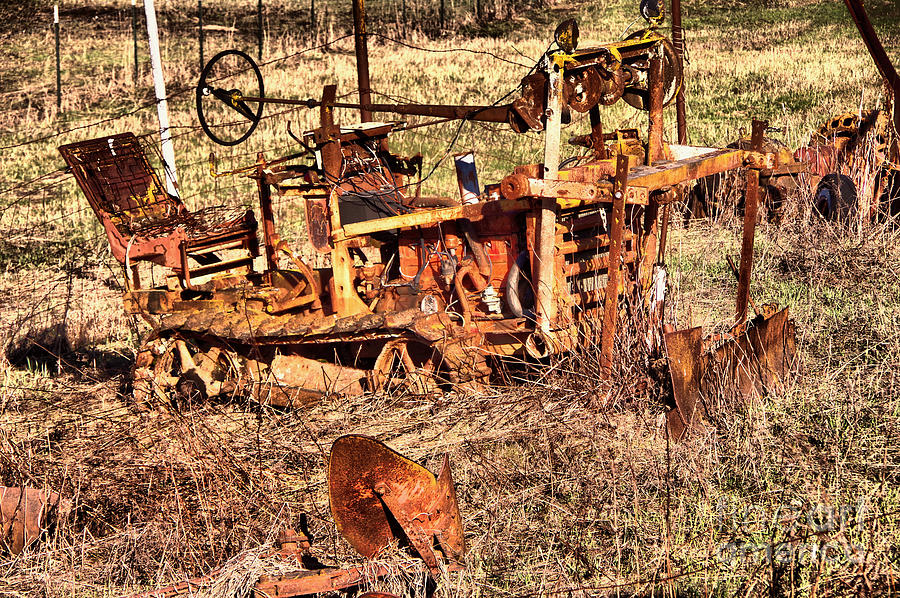 Old junk Photograph by Jeff Swan