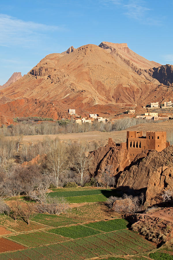 Old Kasbah Ruins, Dades Gorges Photograph by Aivar Mikko