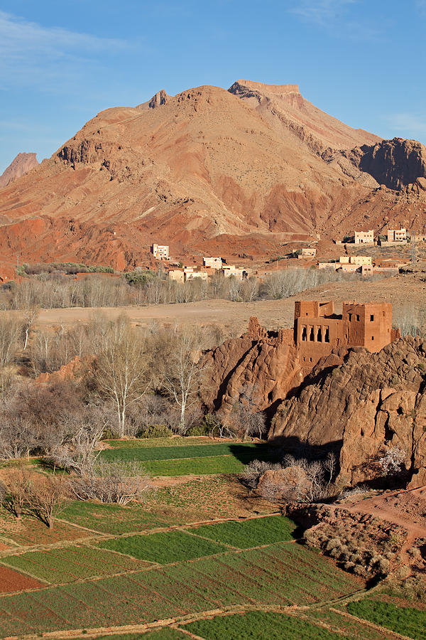 Old Kasbah Remainings, Dades Valley Photograph by Aivar Mikko