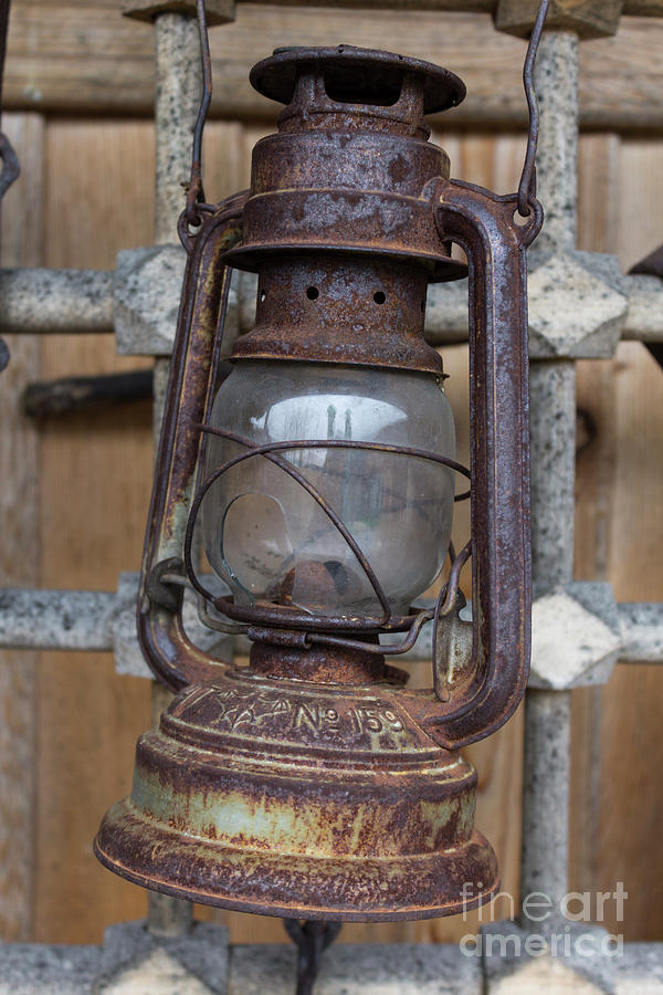 Vintage Kerosene Lamp