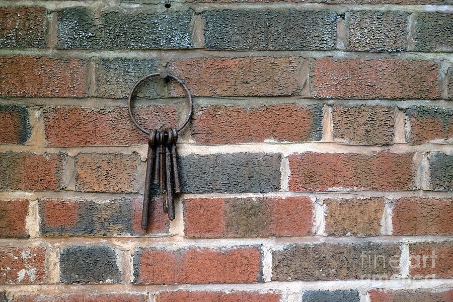 Old Keys On A Nail Photograph