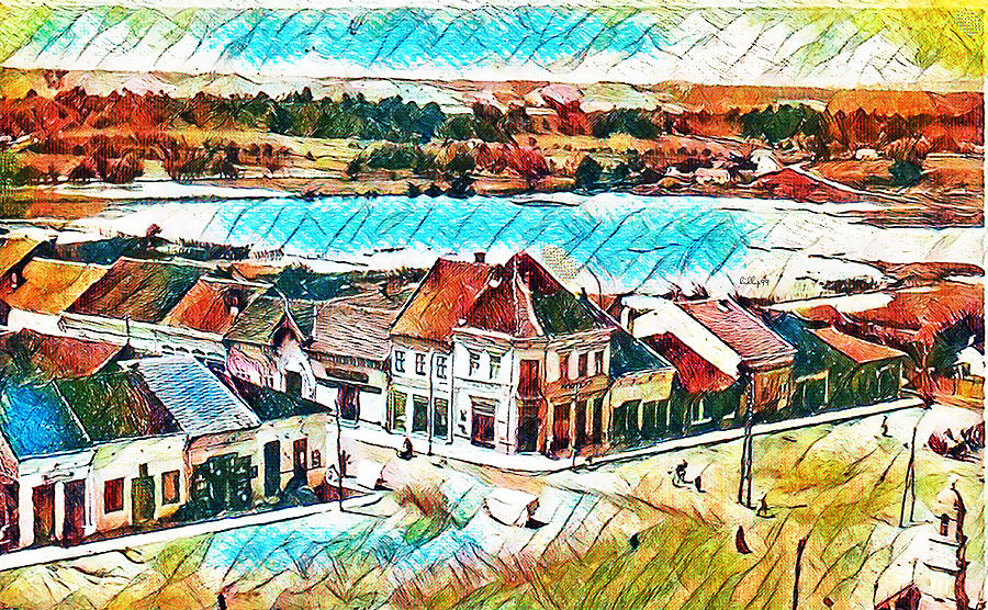 Old Kladovo Digital Art by Nenad Vasic