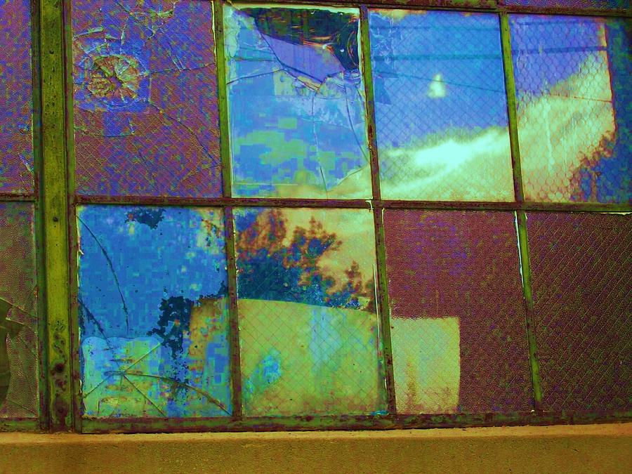 Old Lace Factory Window Photograph by Don Struke
