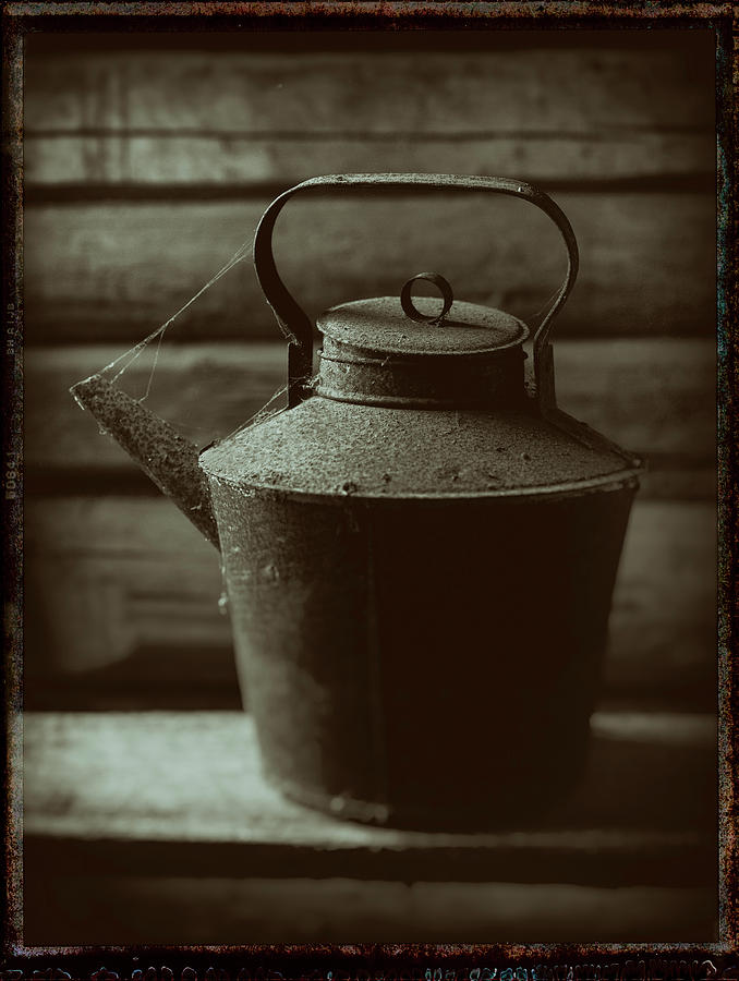 Old large coffee pot Photograph by Anders Kustas