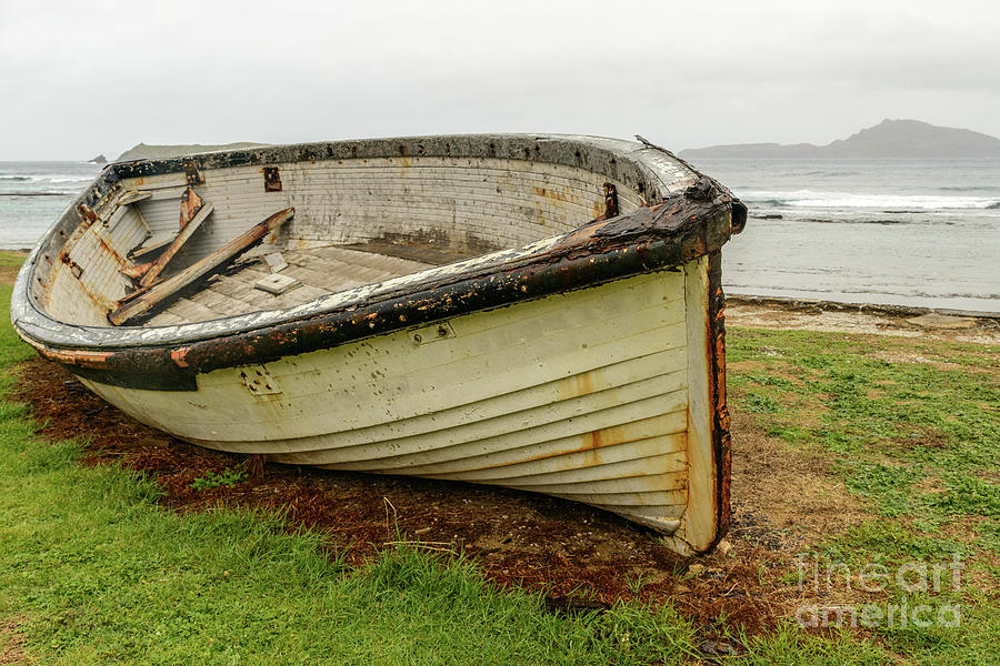 Old Lighter Boat Photograph by Werner Padarin
