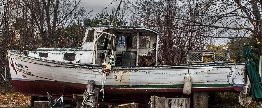 Old Lobster Boat 2 Photograph by Debra Forand