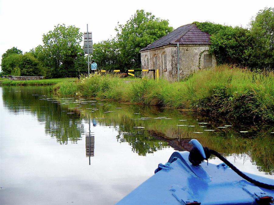Old Lock-Keepers House, Royal Canal, Ireland Photograph by Kenlynn Schroeder