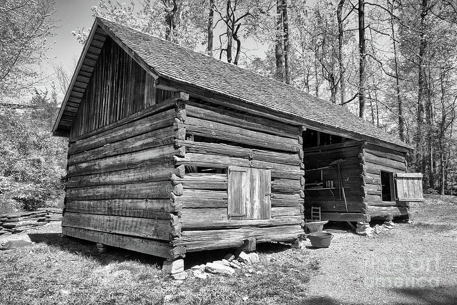 Old Log Cabin Photograph By Stephen Mccabe 