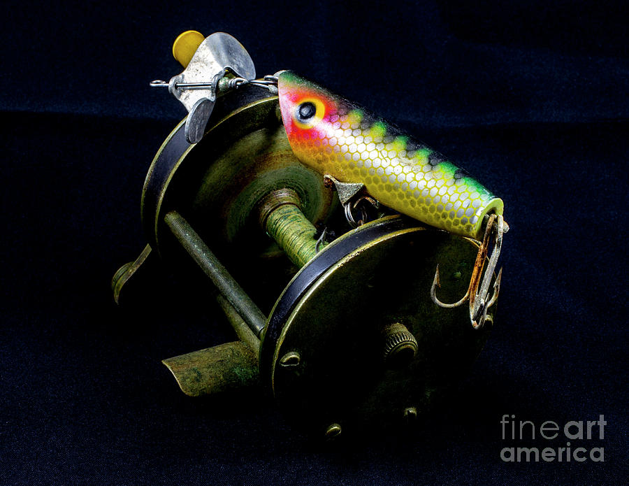Old Lure with Buzz Photograph by Shawn Jeffries