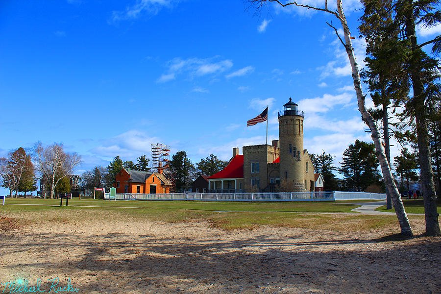 Old Mackinac Point Lighthouse Photograph by Michael Rucker
