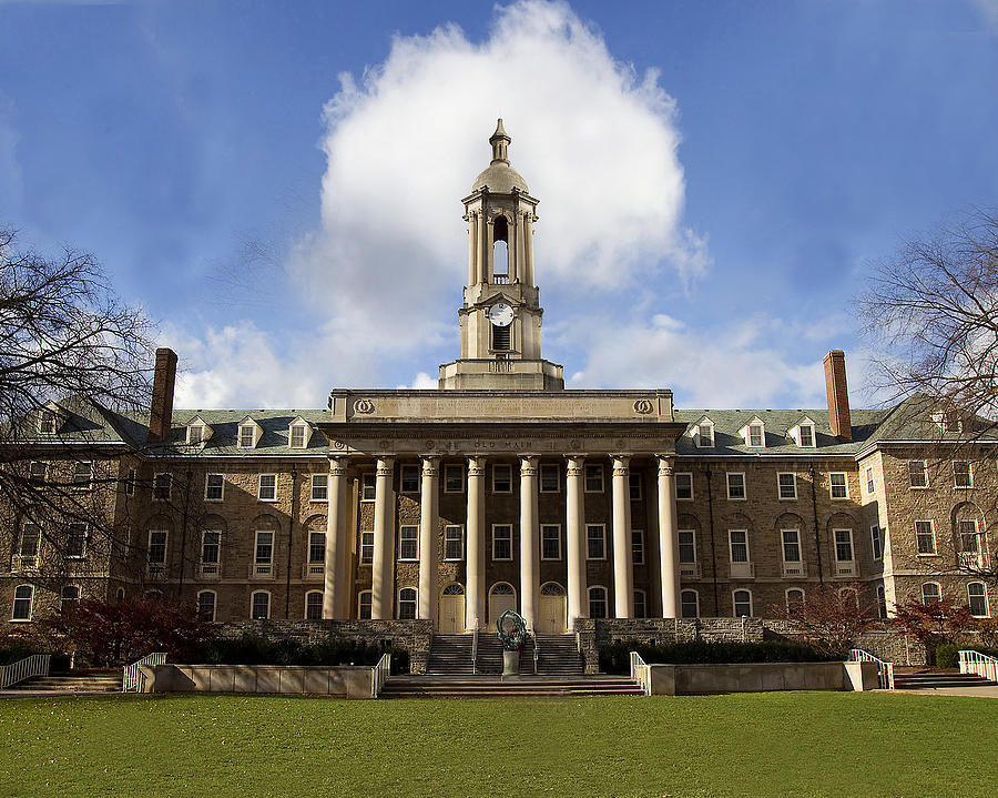 Old Main Color Photograph by Christopher Kerby - Fine Art America