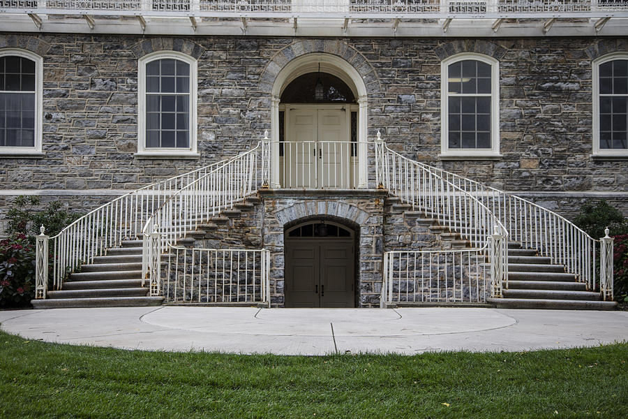 Old Main Penn State Stairs  Photograph by John McGraw