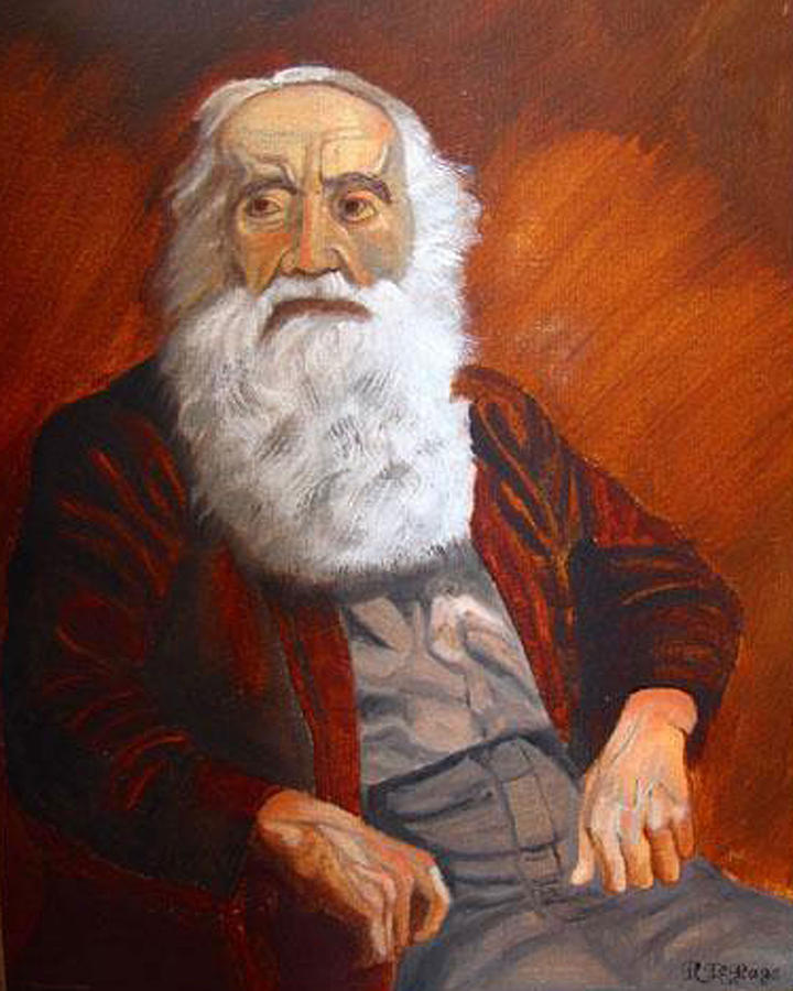 Old Man of the Sea Painting by Richard Le Page