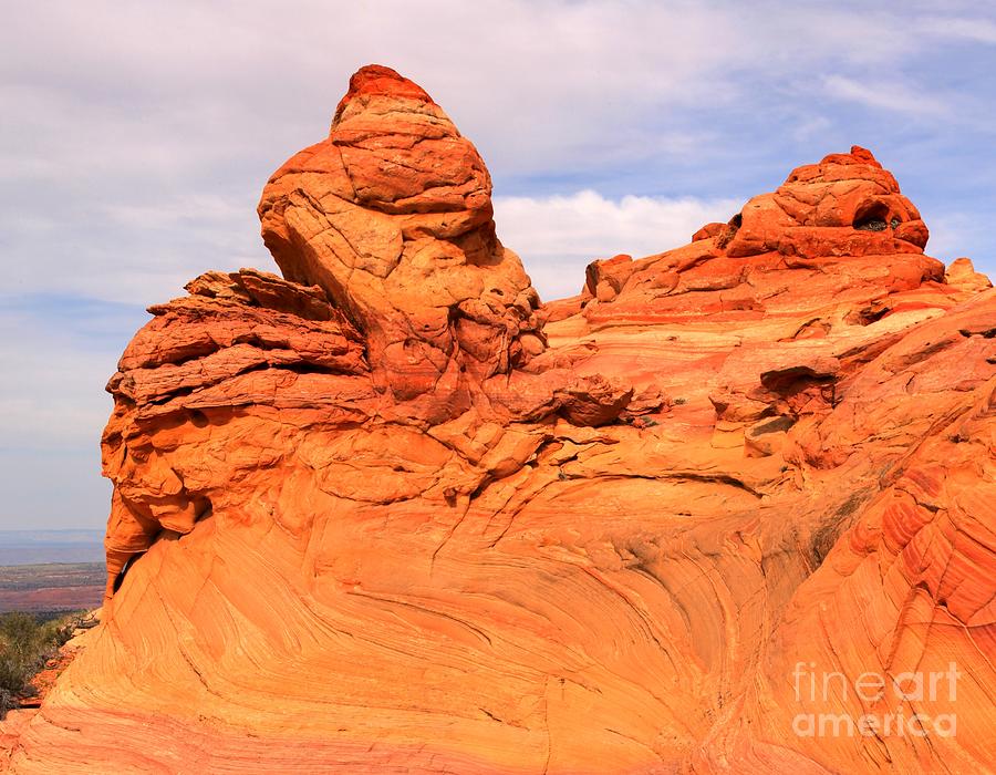 Old Man Winter At Coyote Buttes Photograph by Adam Jewell