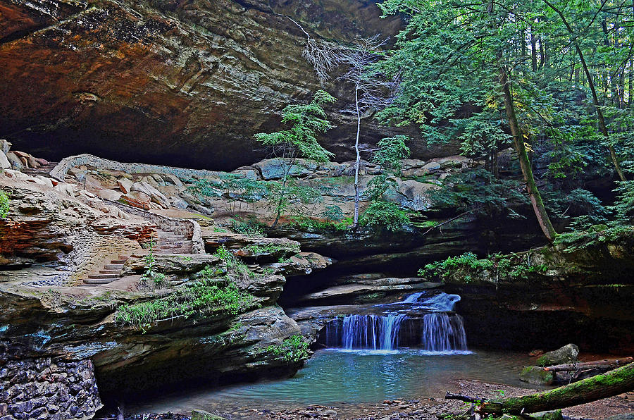 Old Mans Cave Photograph by Rodney Campbell