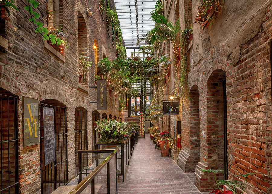 Omaha Photograph - Old Market Passageway by Susan Rissi Tregoning