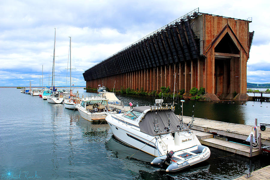 Old Marquette Iron Ore Docks Photograph by Michael Rucker