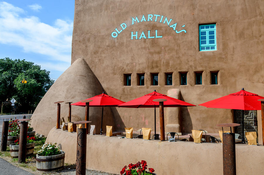 Old Martinas Hall - Taos, New Mexico Photograph by Debra Martz