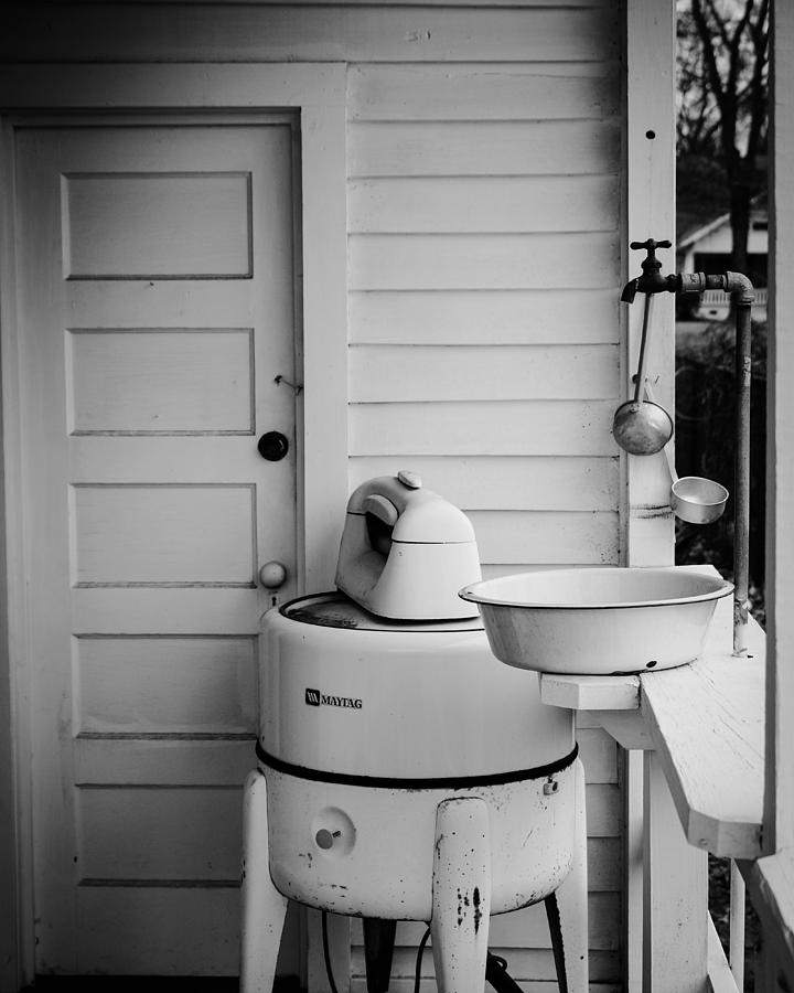 Old Maytag Washer Photograph by Rodney Lee Williams