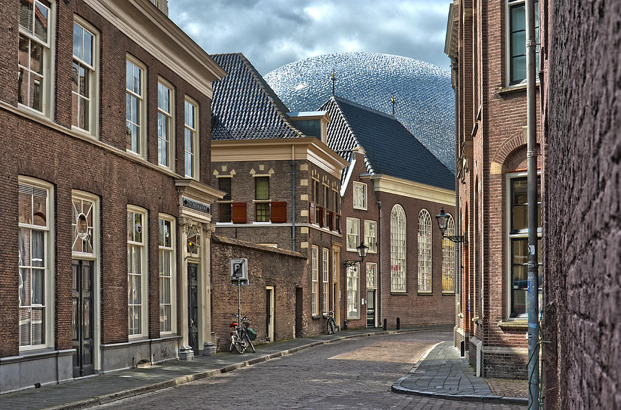 Old Meets New in Zwolle Photograph by Frans Blok