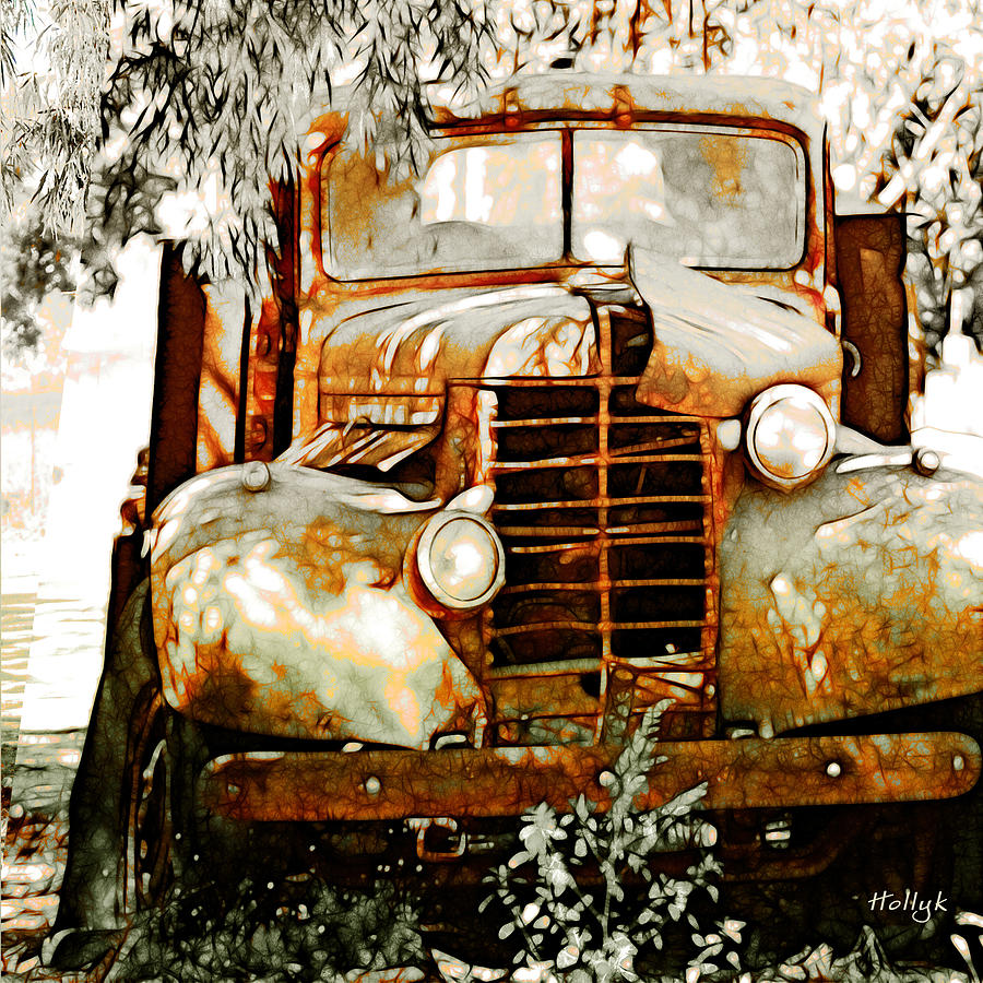 Transportation Photograph - Old Memories Never Die by Holly Kempe