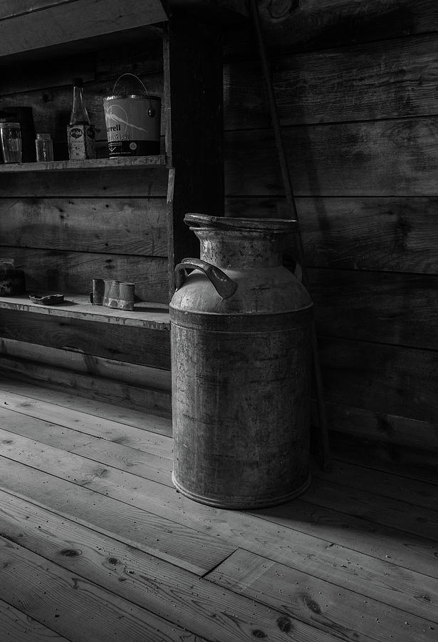 Old Milk Can Photograph by Rick Strobaugh