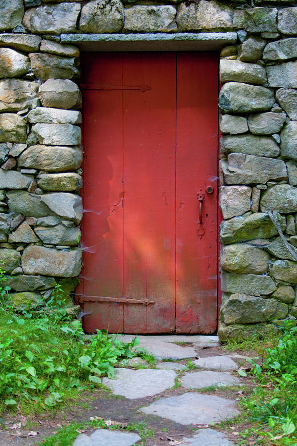 Old Mill Door Photograph by Barry Wills