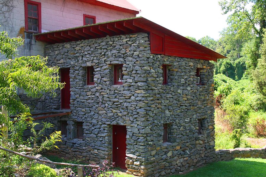Architecture Photograph - Old Mill of Guilford Annex by Kathryn Meyer