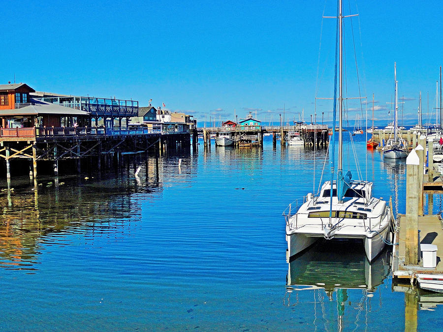 Old Monterey Wharf Photograph by Robert Meyers-Lussier