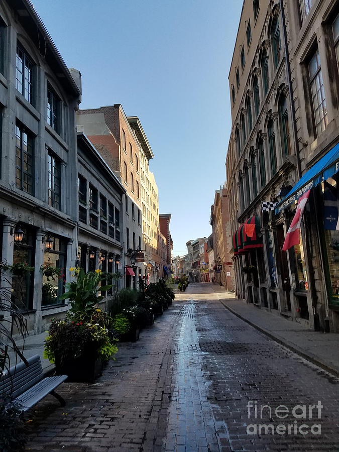 Old Montreal Photograph - Old Montreal by David Gorman