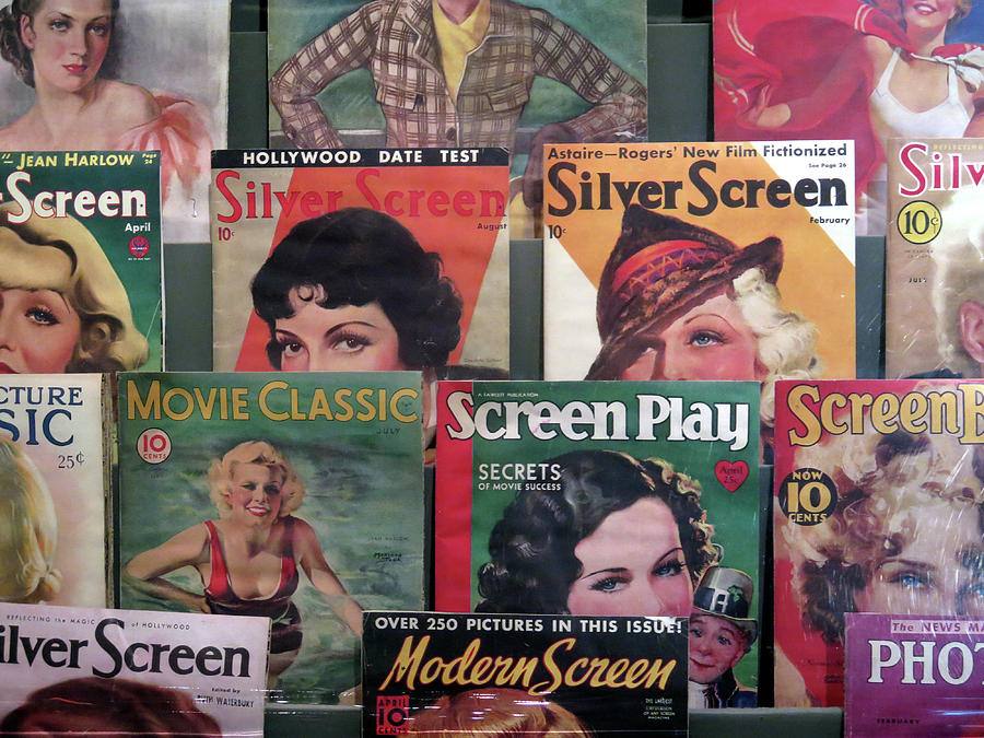 Old Movie Magazines Photograph by Dave Mills - Fine Art America