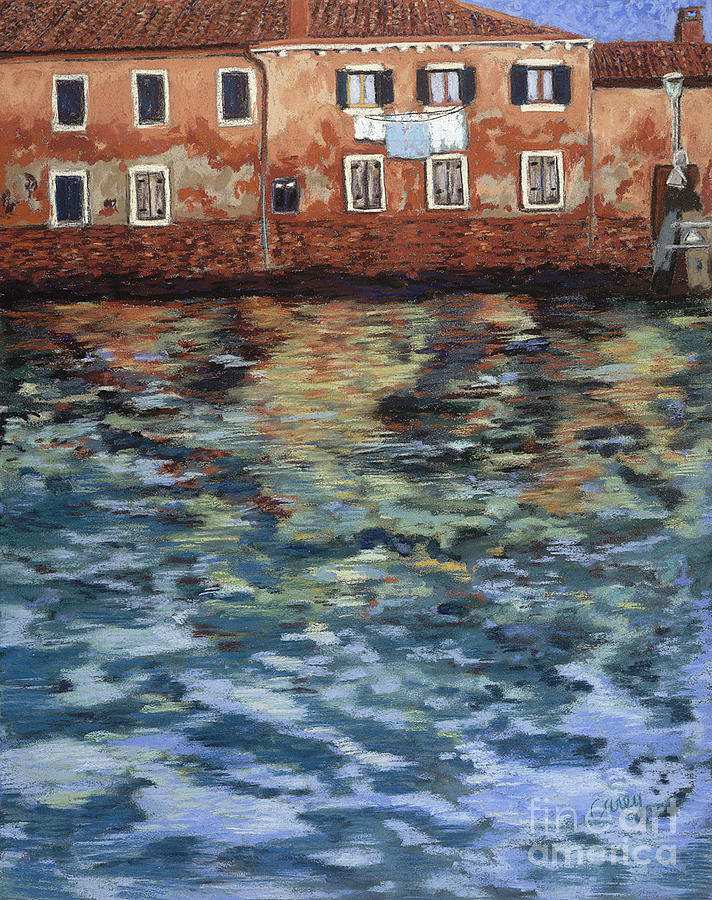Old Murano Pastel by Cathy Carey
